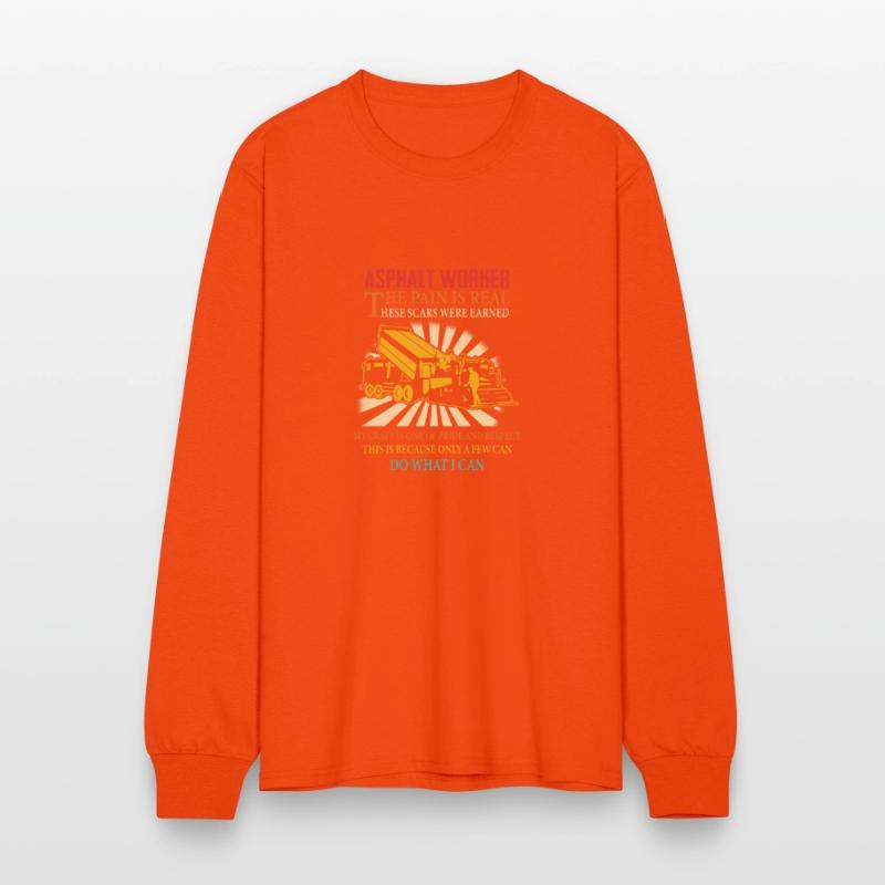 ASPHALT WORKER THE PAIN IS REAL