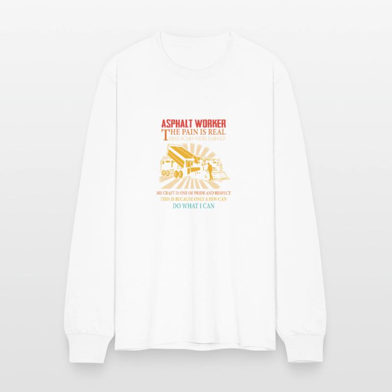 ASPHALT WORKER THE PAIN IS REAL