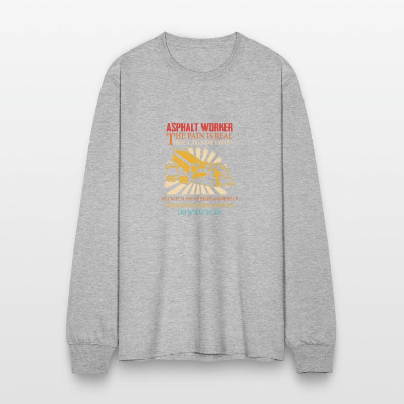 ASPHALT WORKER THE PAIN IS REAL