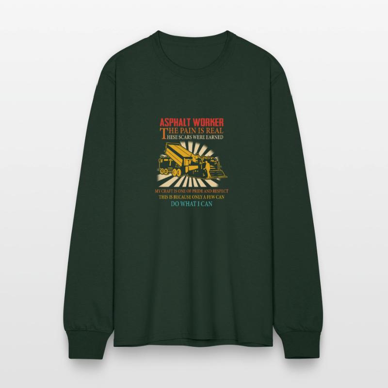 ASPHALT WORKER THE PAIN IS REAL