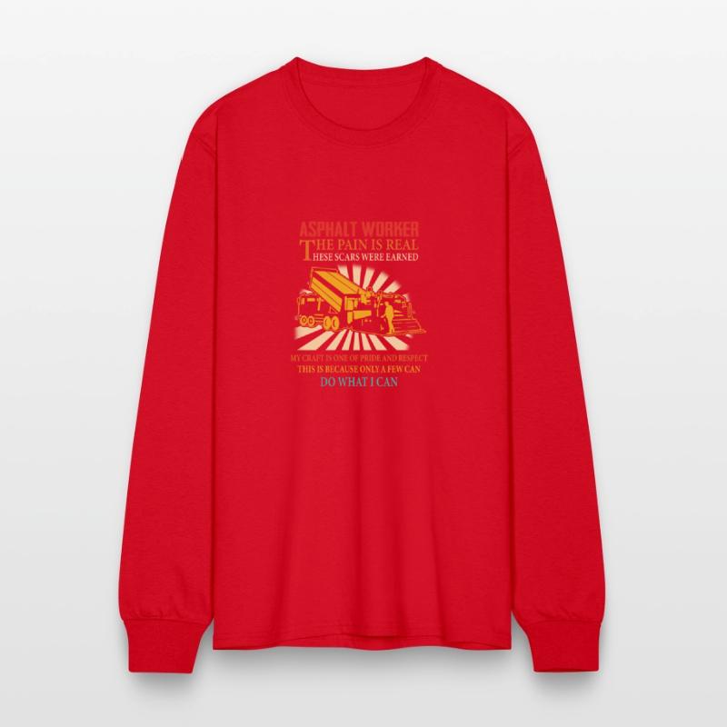 ASPHALT WORKER THE PAIN IS REAL