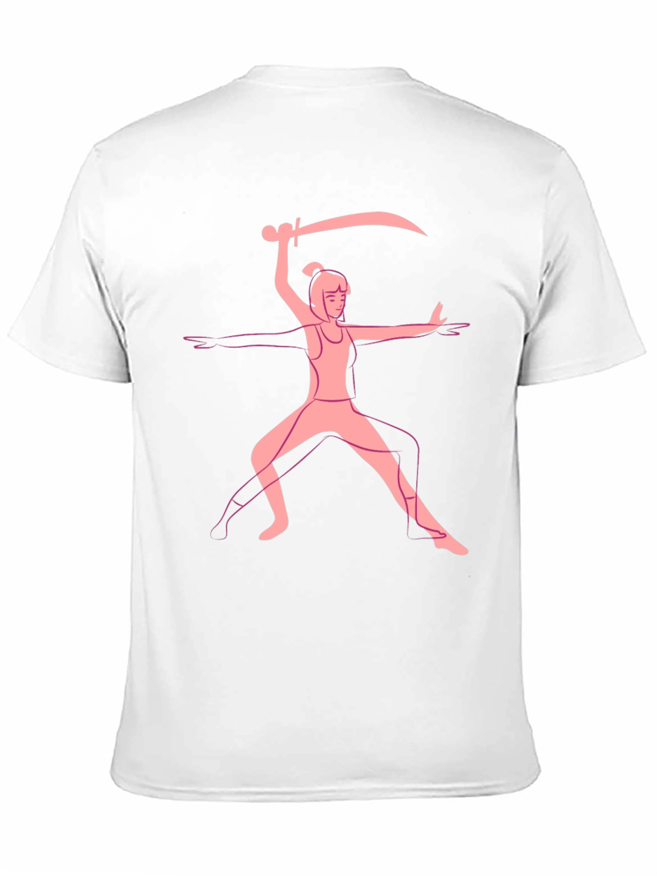 Warrior Pose Graphic Tee - Black