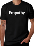 Empathy Tee - Classic Black Cotton Comfort