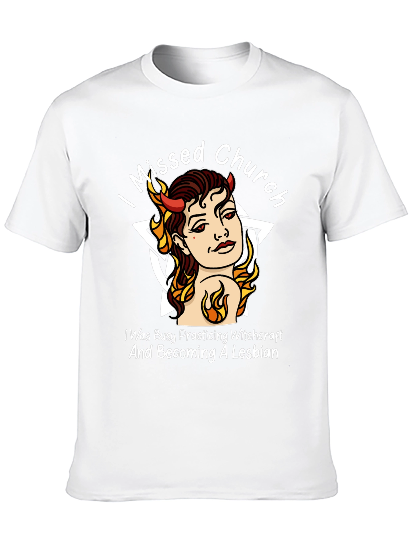 Witchcraft Lesbian Black T-Shirt