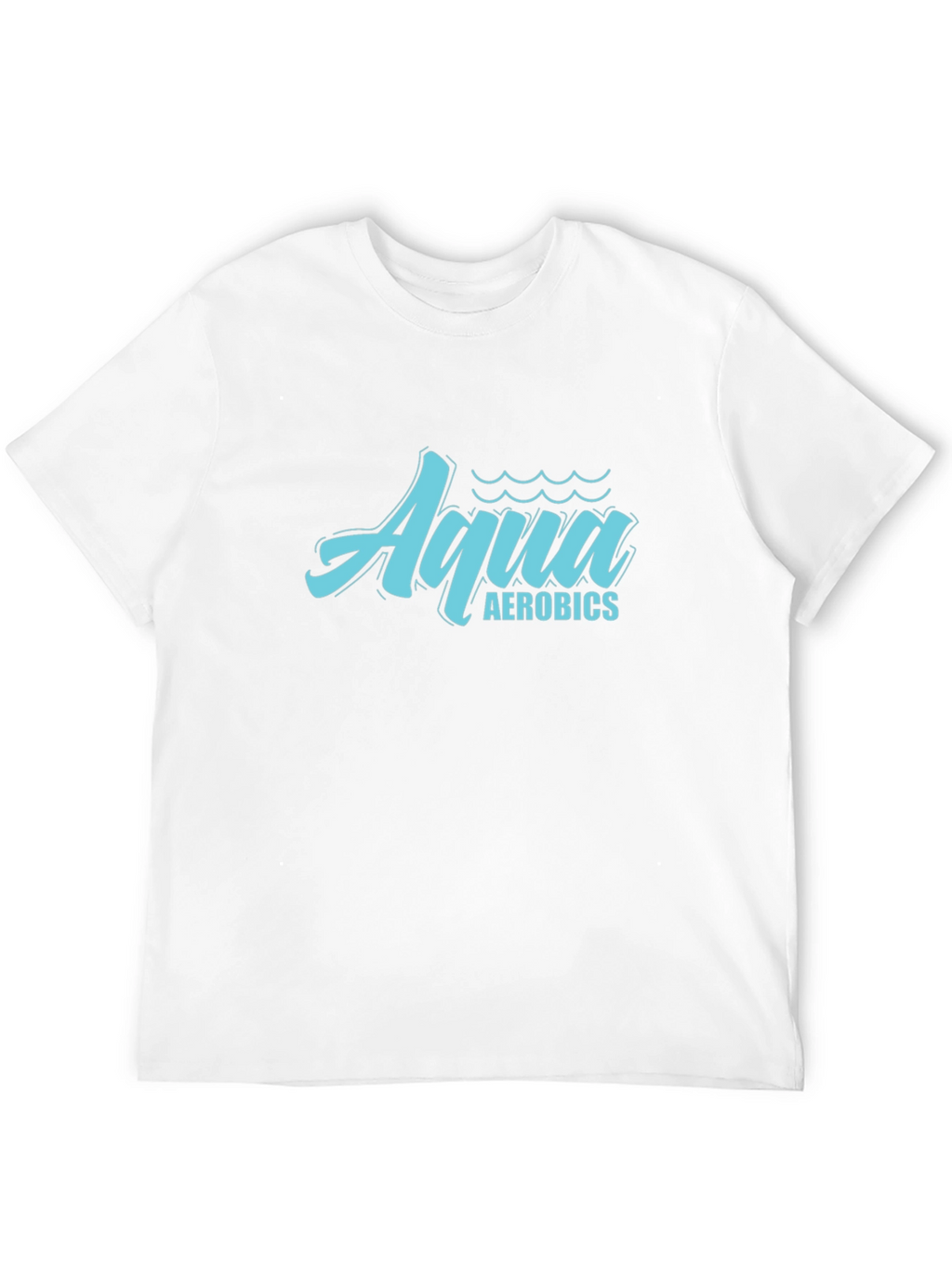 Aqua Aerobics Black T-Shirt