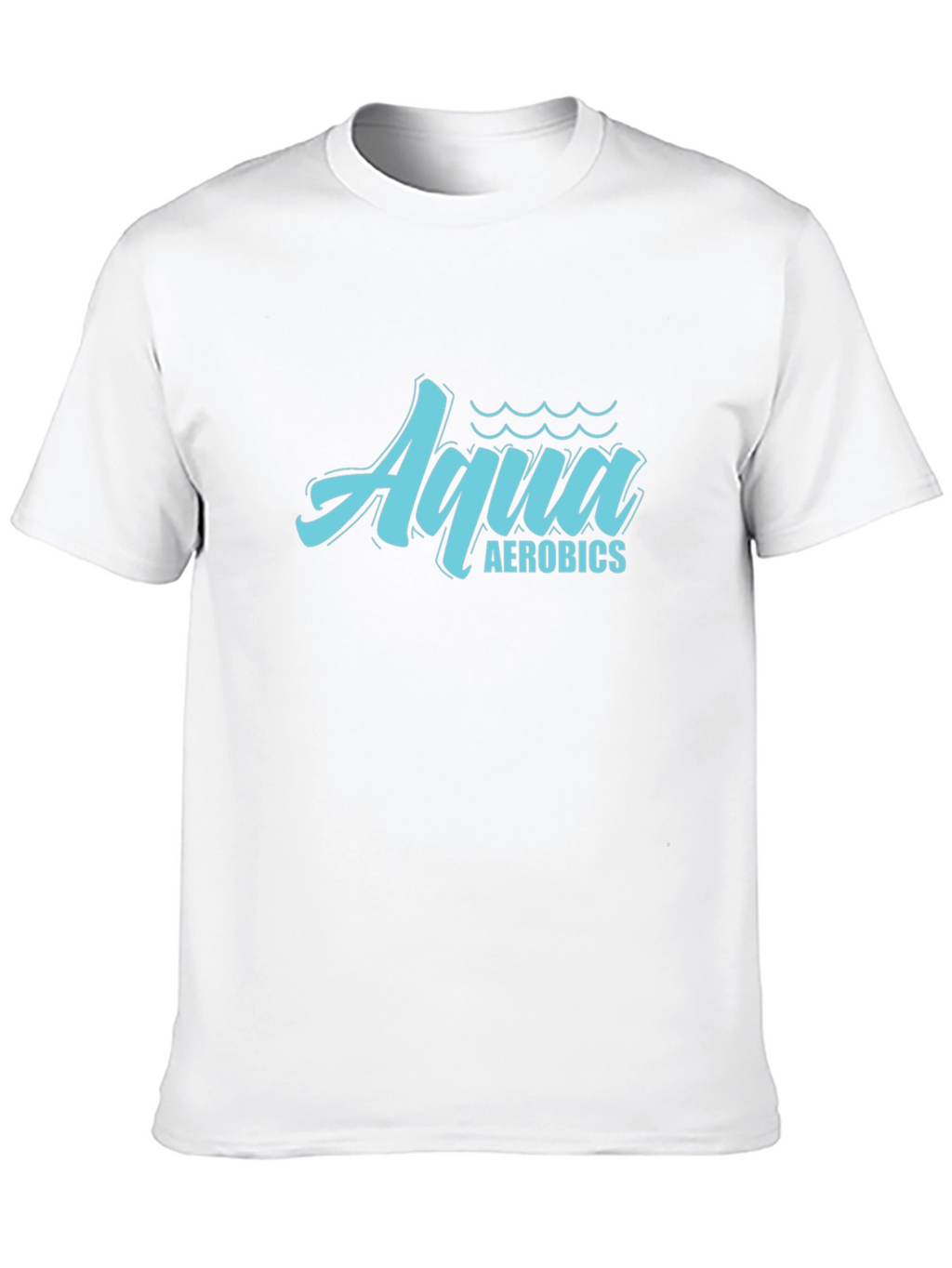 Aqua Aerobics Black T-Shirt
