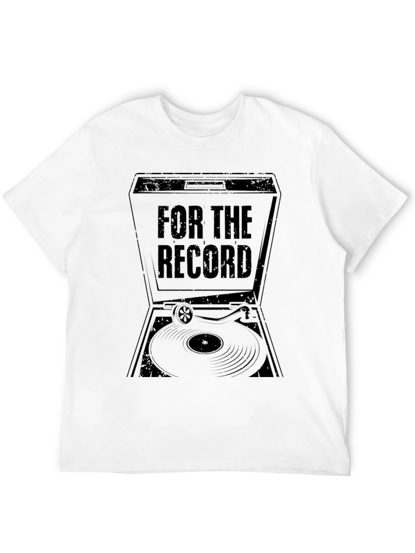 For The Record Graphic Tee