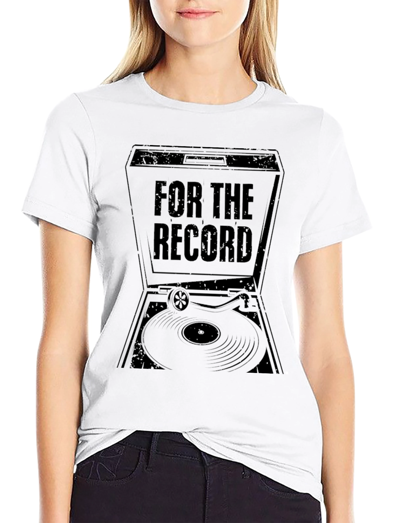 For The Record Graphic Tee