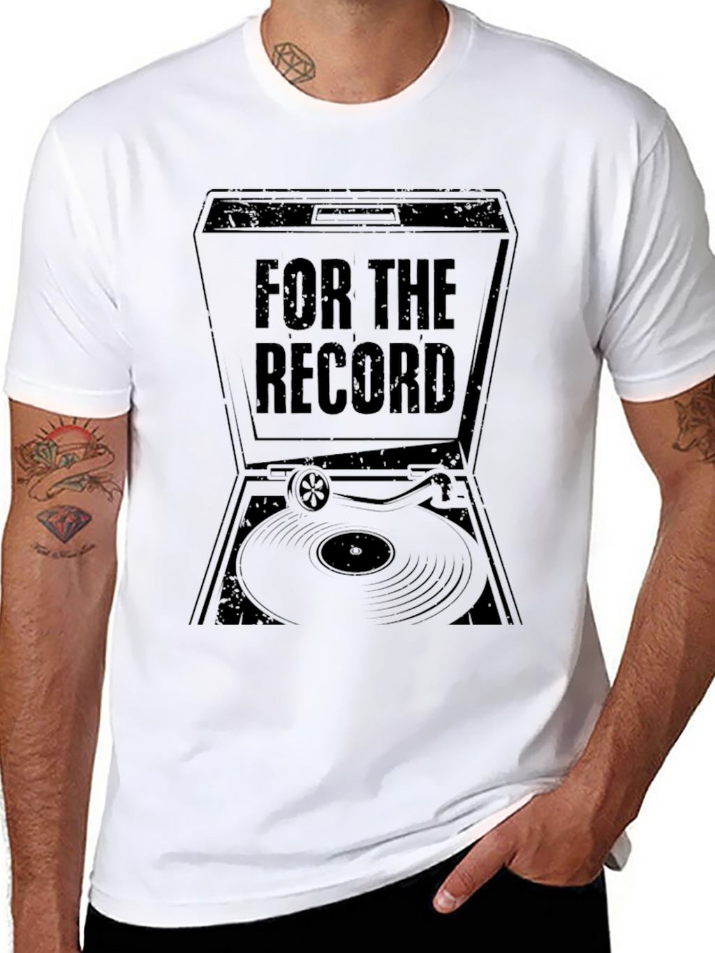For The Record Graphic Tee