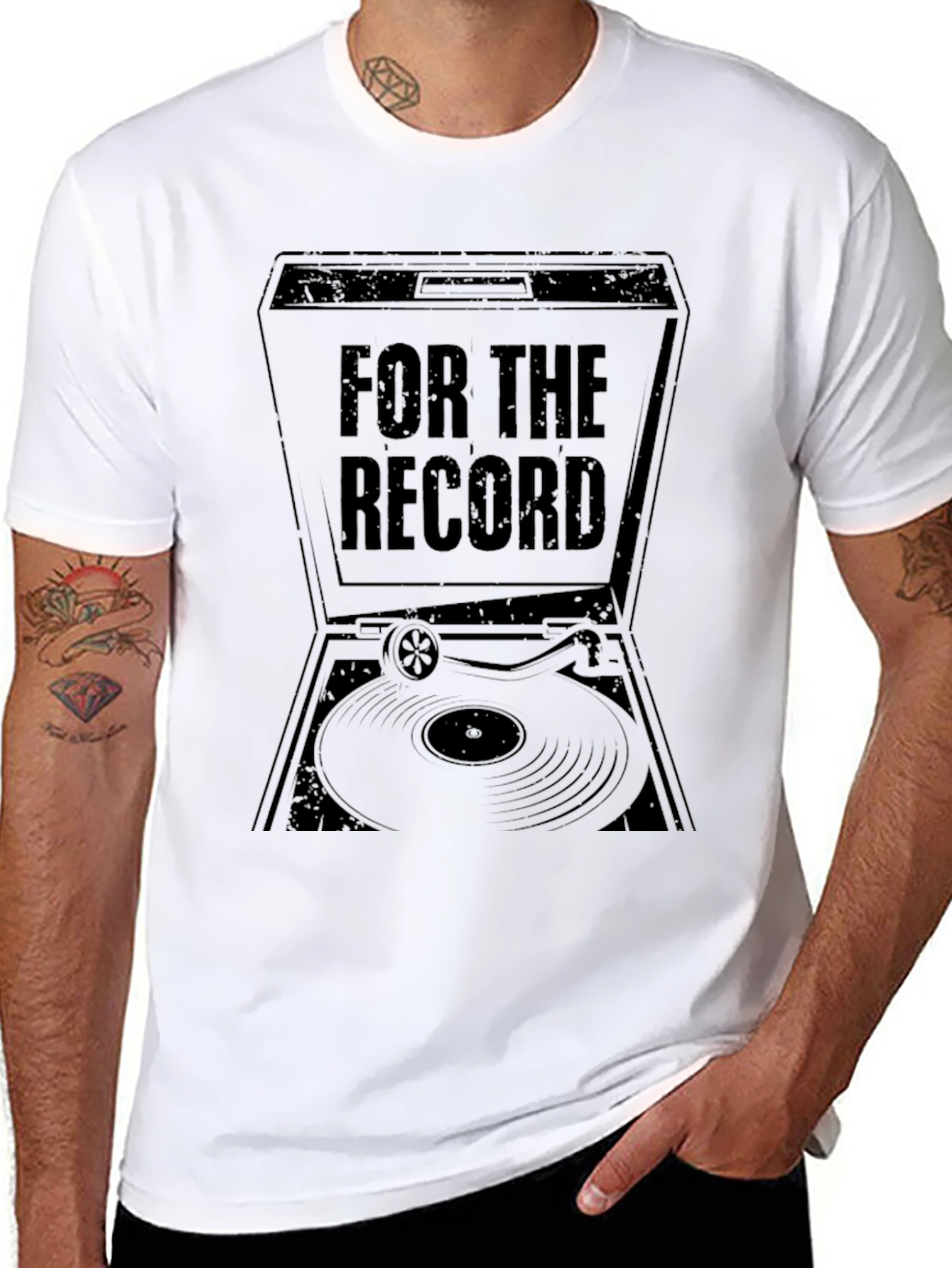 For The Record Graphic Tee