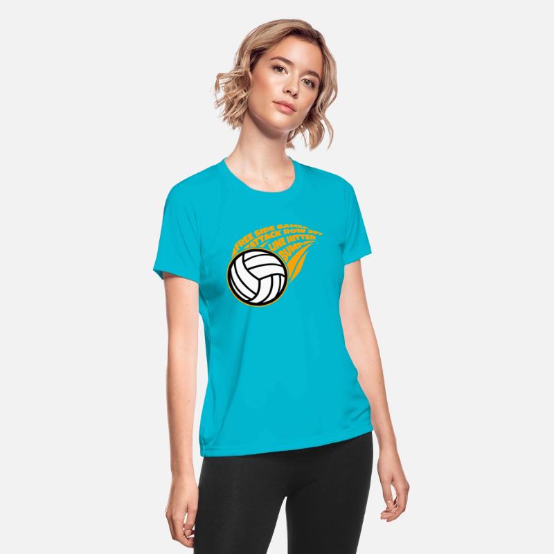 Awesome Volleyball Print Volleyball Team Print