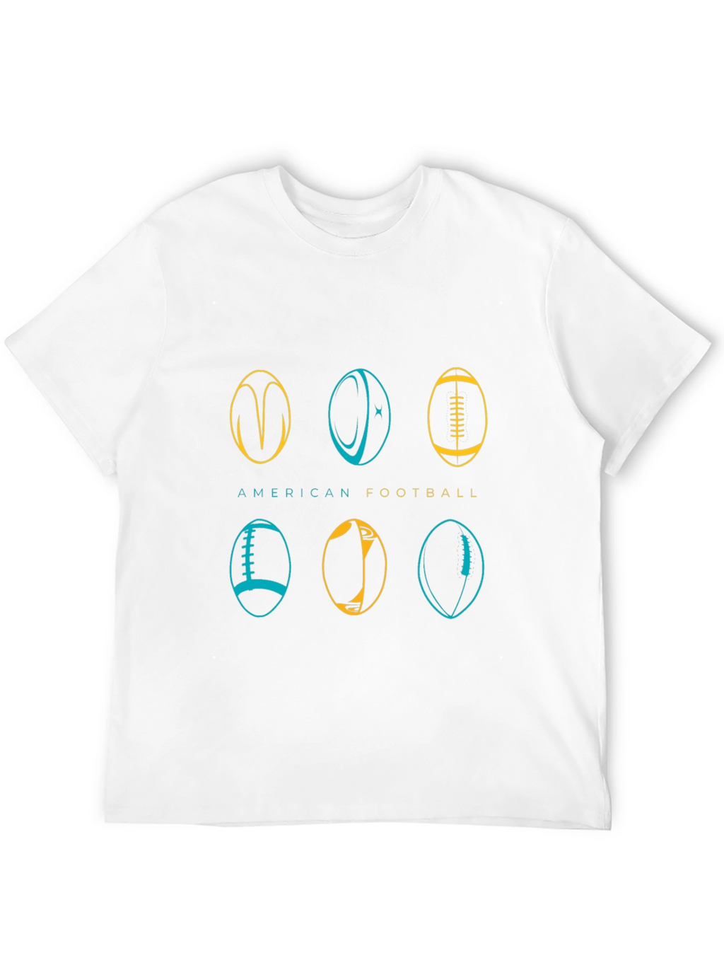 American Football T-Shirt - Graphic Design