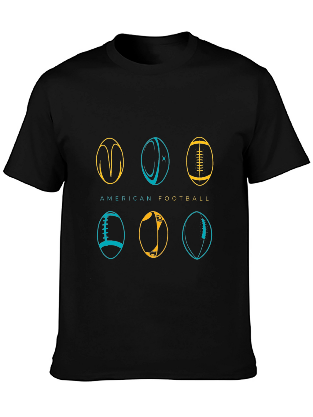 American Football T-Shirt - Graphic Design