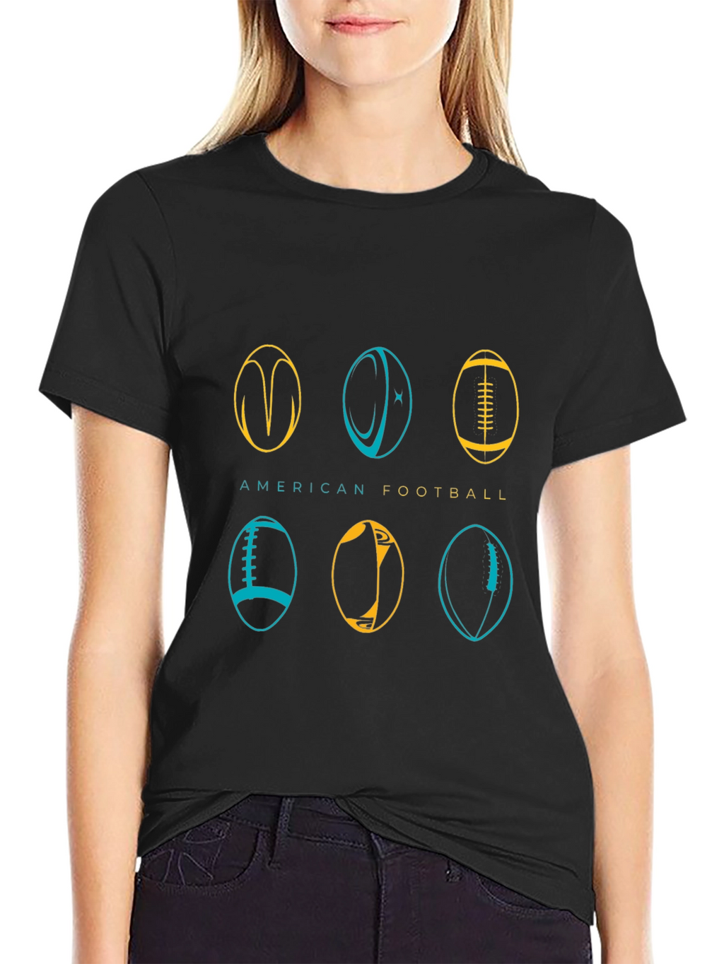 American Football T-Shirt - Graphic Design
