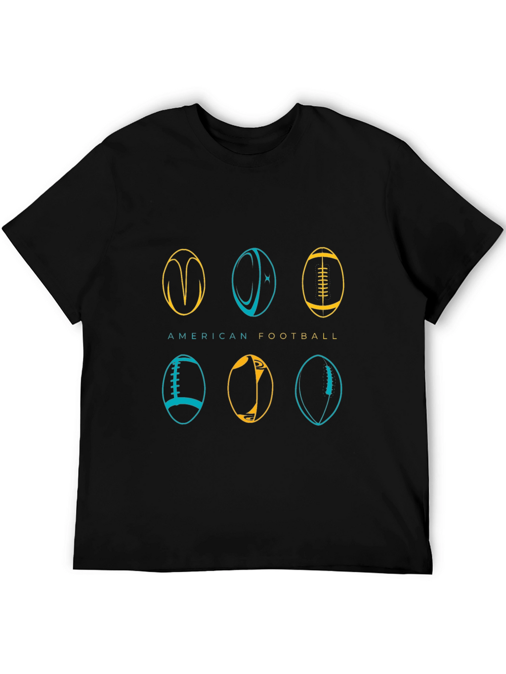 American Football T-Shirt - Graphic Design