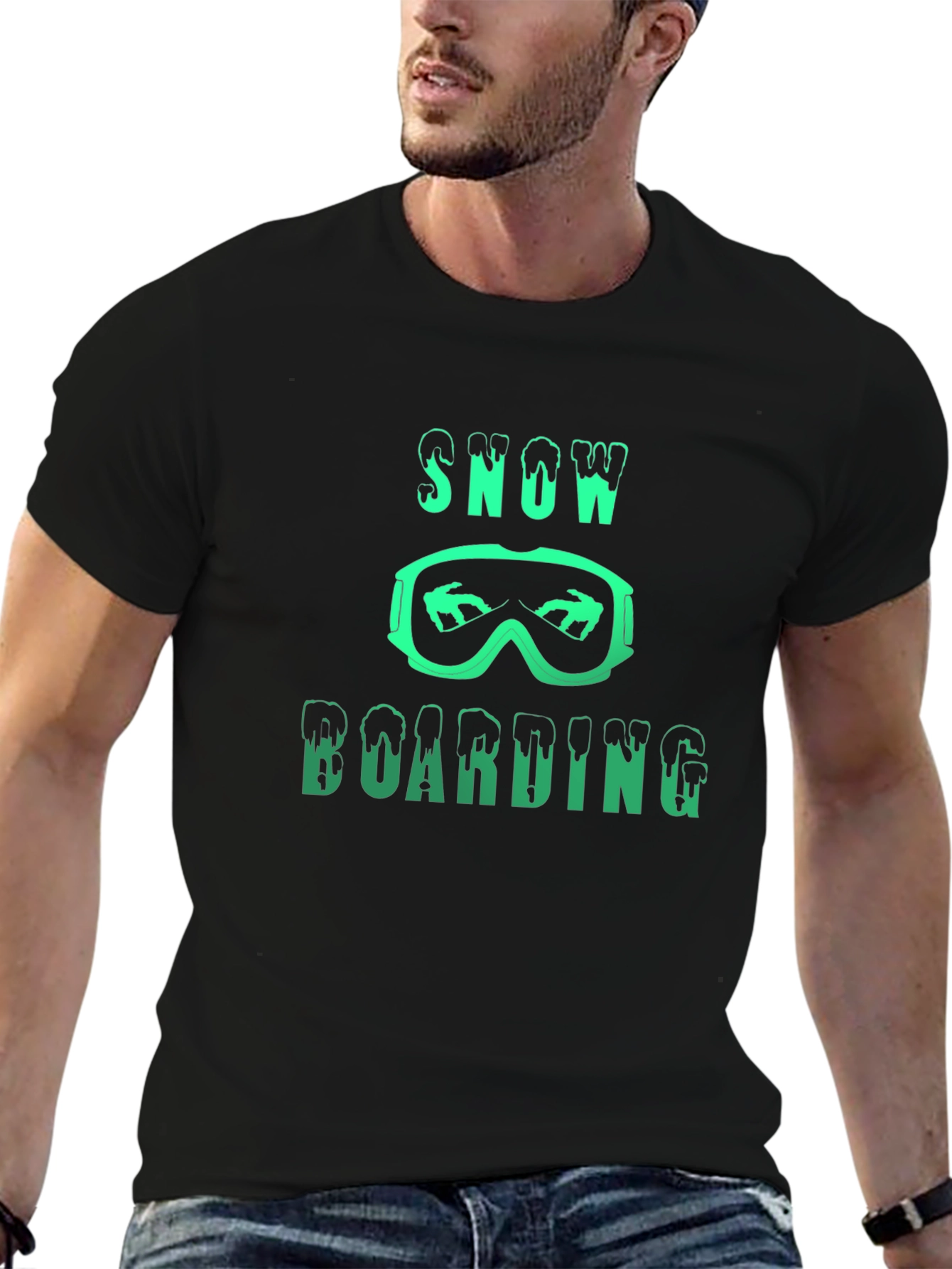 Snowboarding Graphic T-Shirt