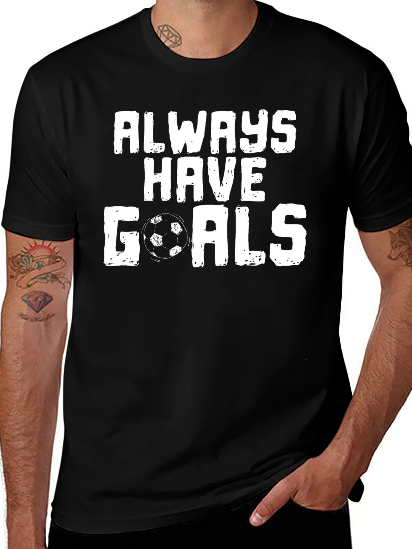 Always Have Goals Graphic Tee - Soccer T-Shirt