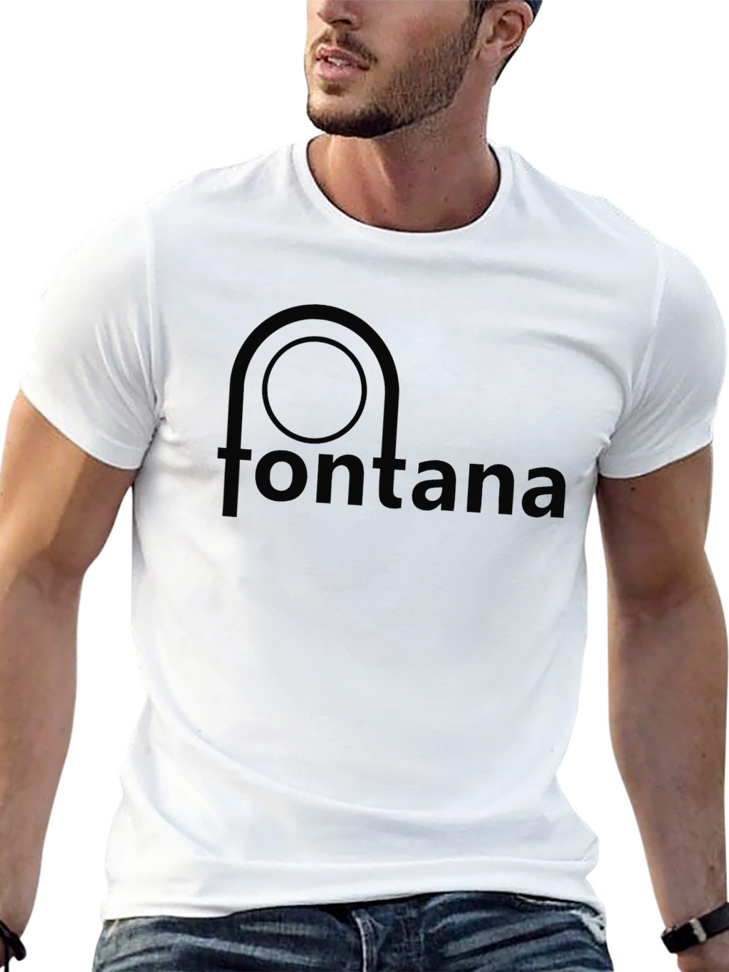 Fontana Black T-Shirt