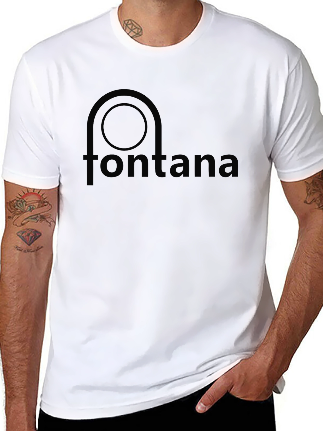 Fontana Black T-Shirt
