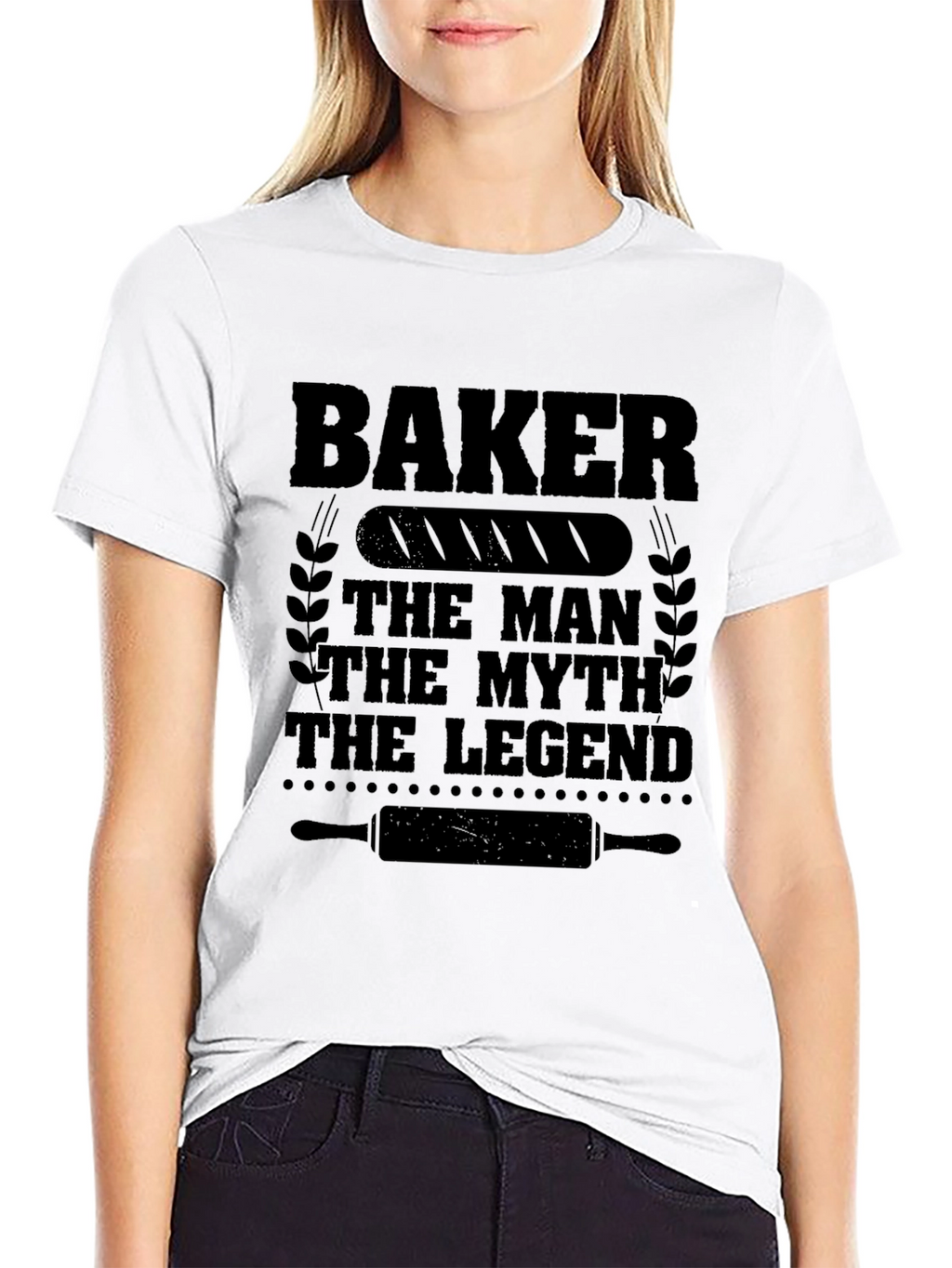 Baker Man Myth Legend Graphic T-Shirt