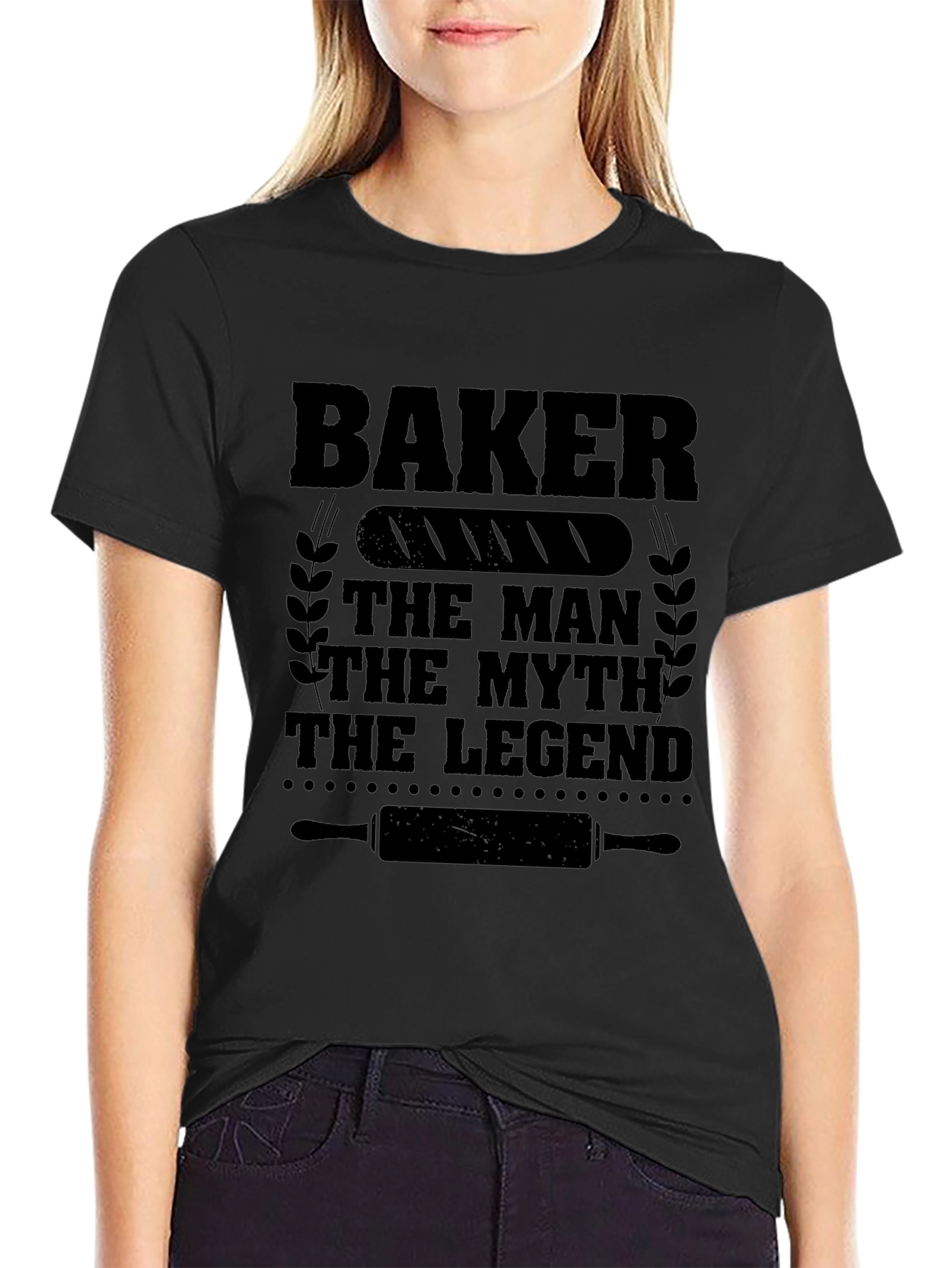 Baker Man Myth Legend Graphic T-Shirt