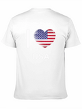 I Love USA Patriotic T-Shirt