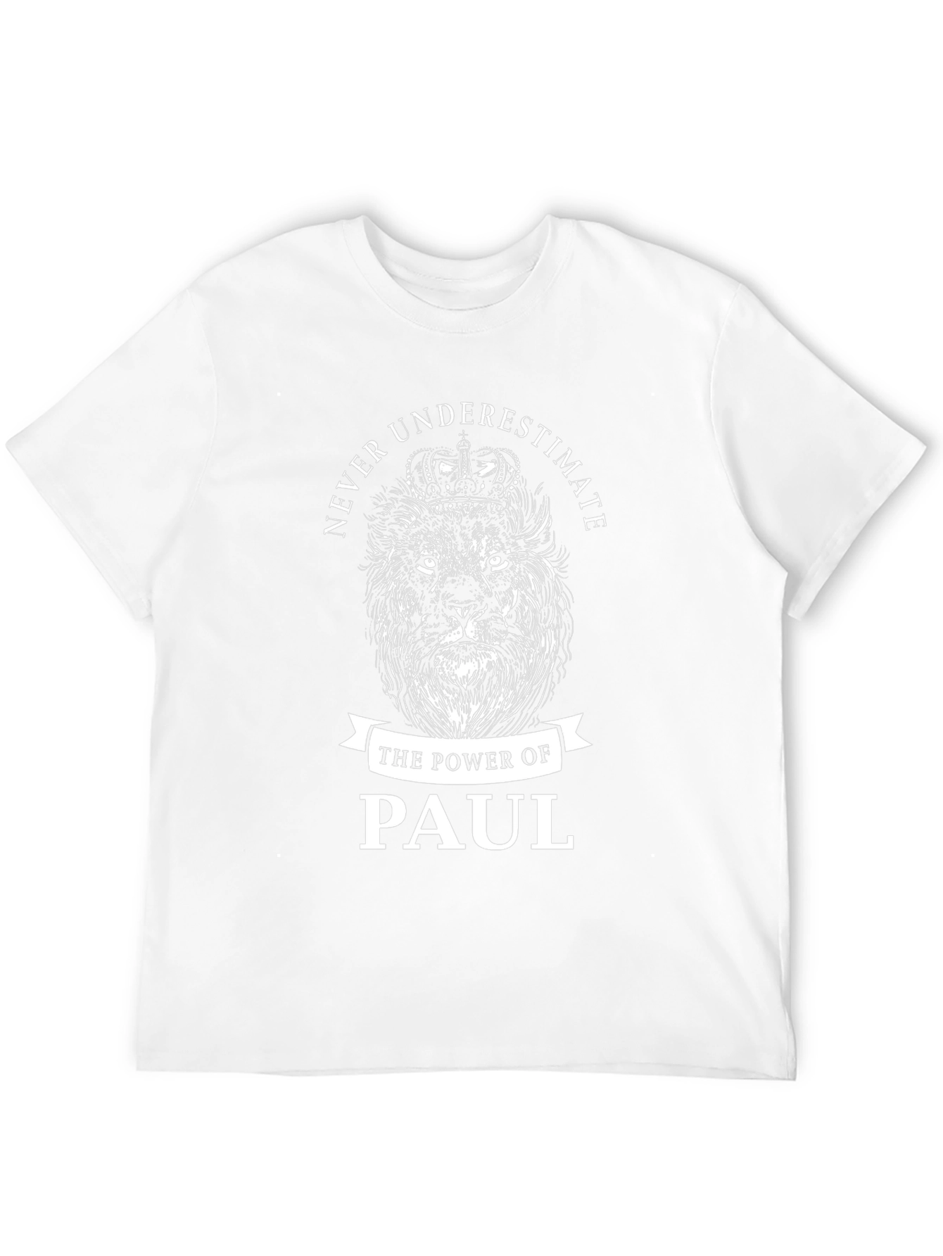 Never Underestimate Paul Lion Graphic Tee