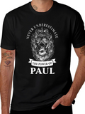 Never Underestimate Paul Lion Graphic Tee