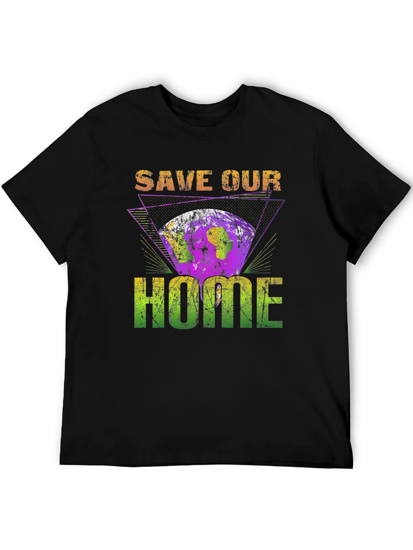 Save Our Home Earth Graphic T-Shirt