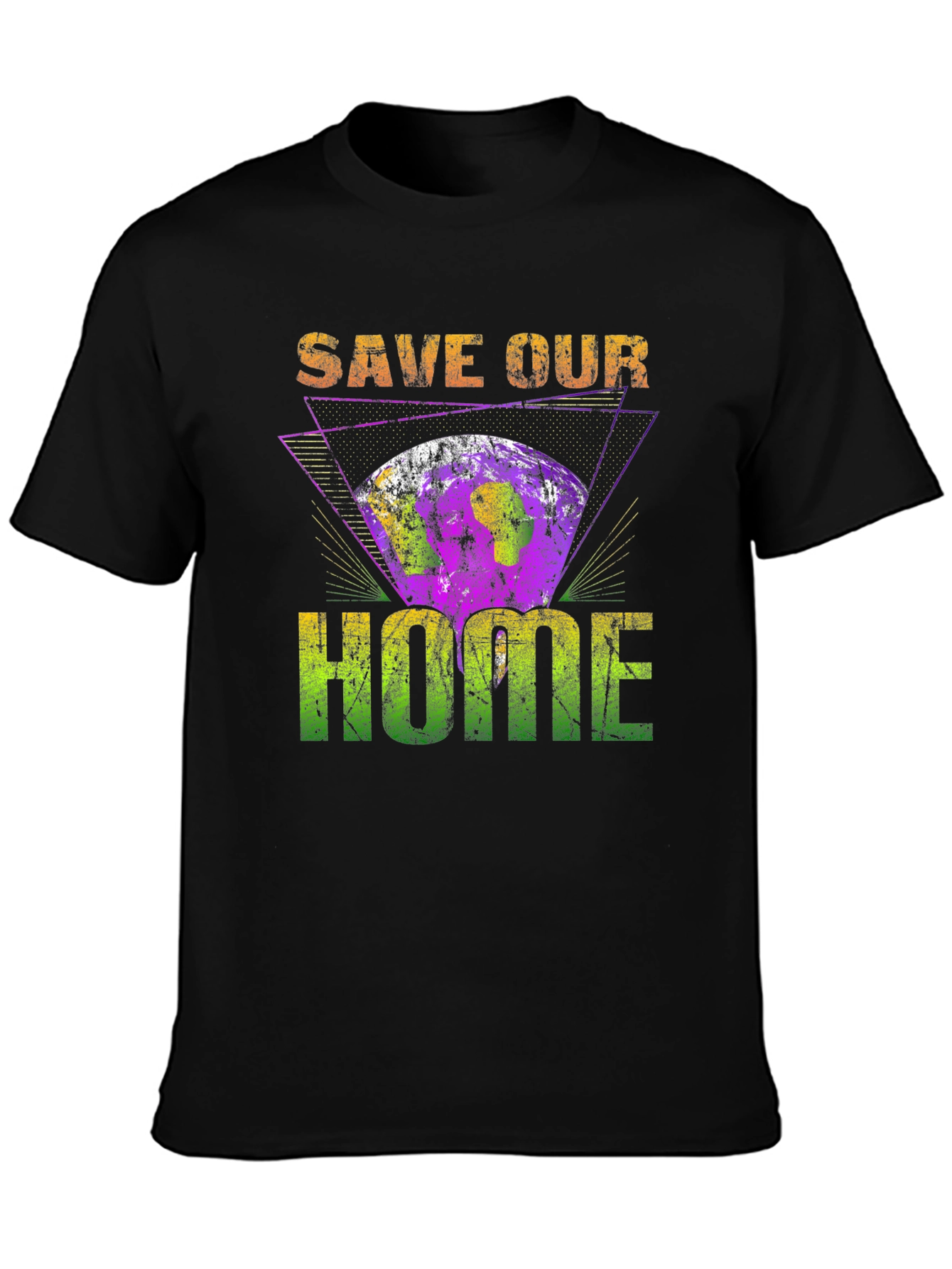 Save Our Home Earth Graphic T-Shirt