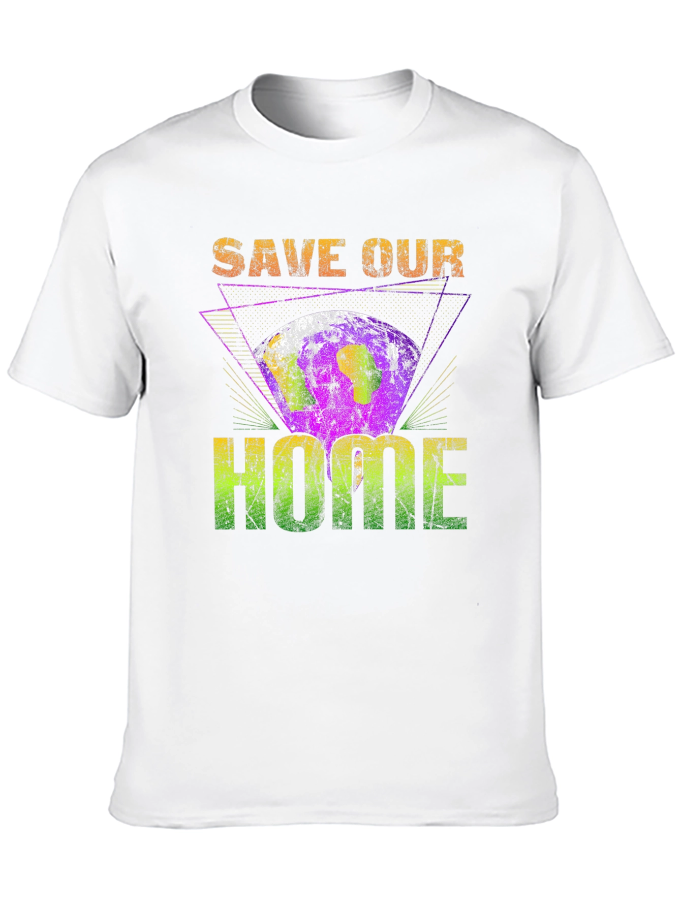 Save Our Home Earth Graphic T-Shirt