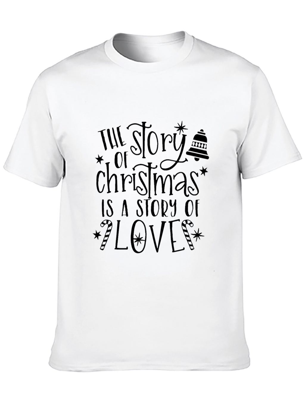 Christmas Story Black Graphic Tee