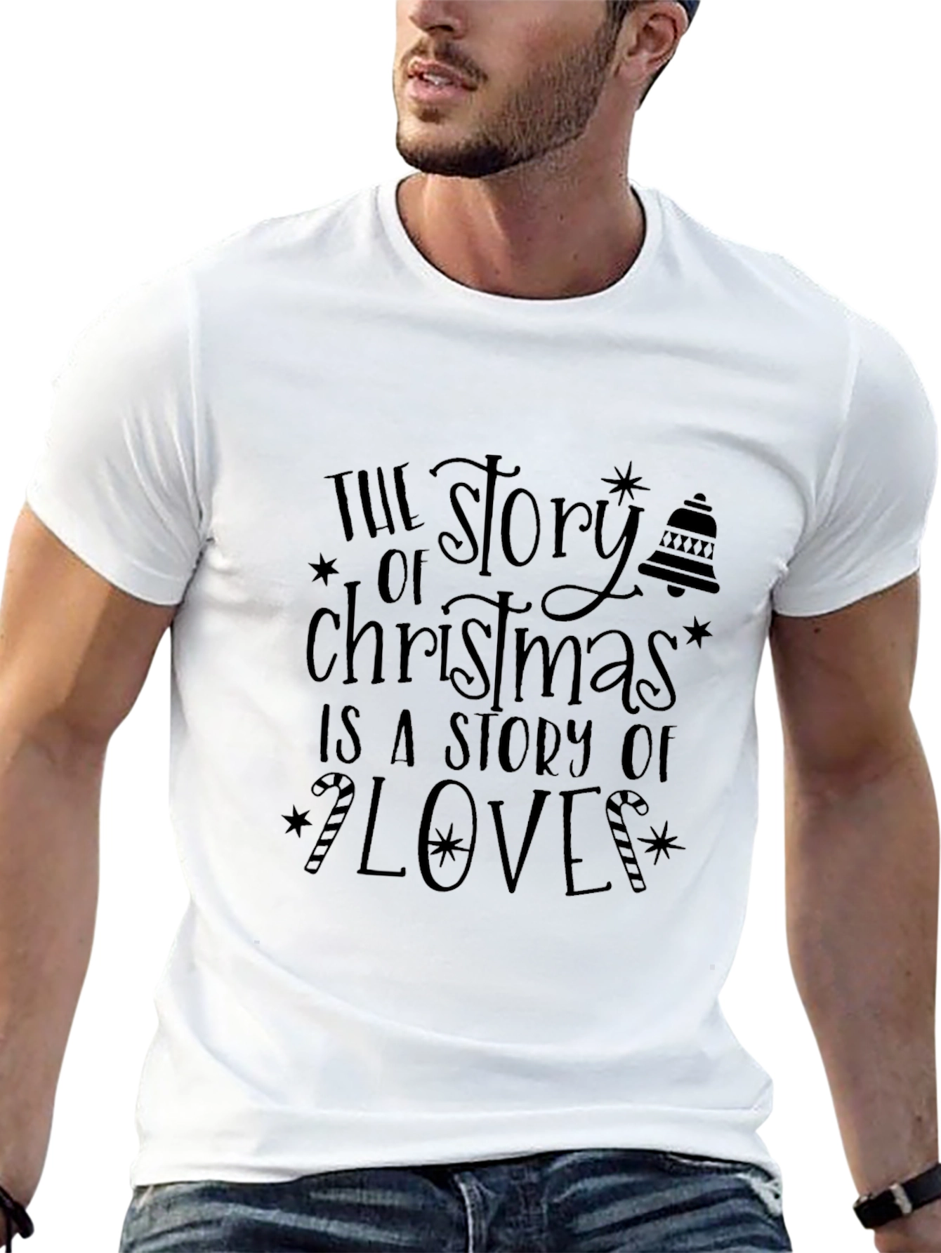 Christmas Story Black Graphic Tee