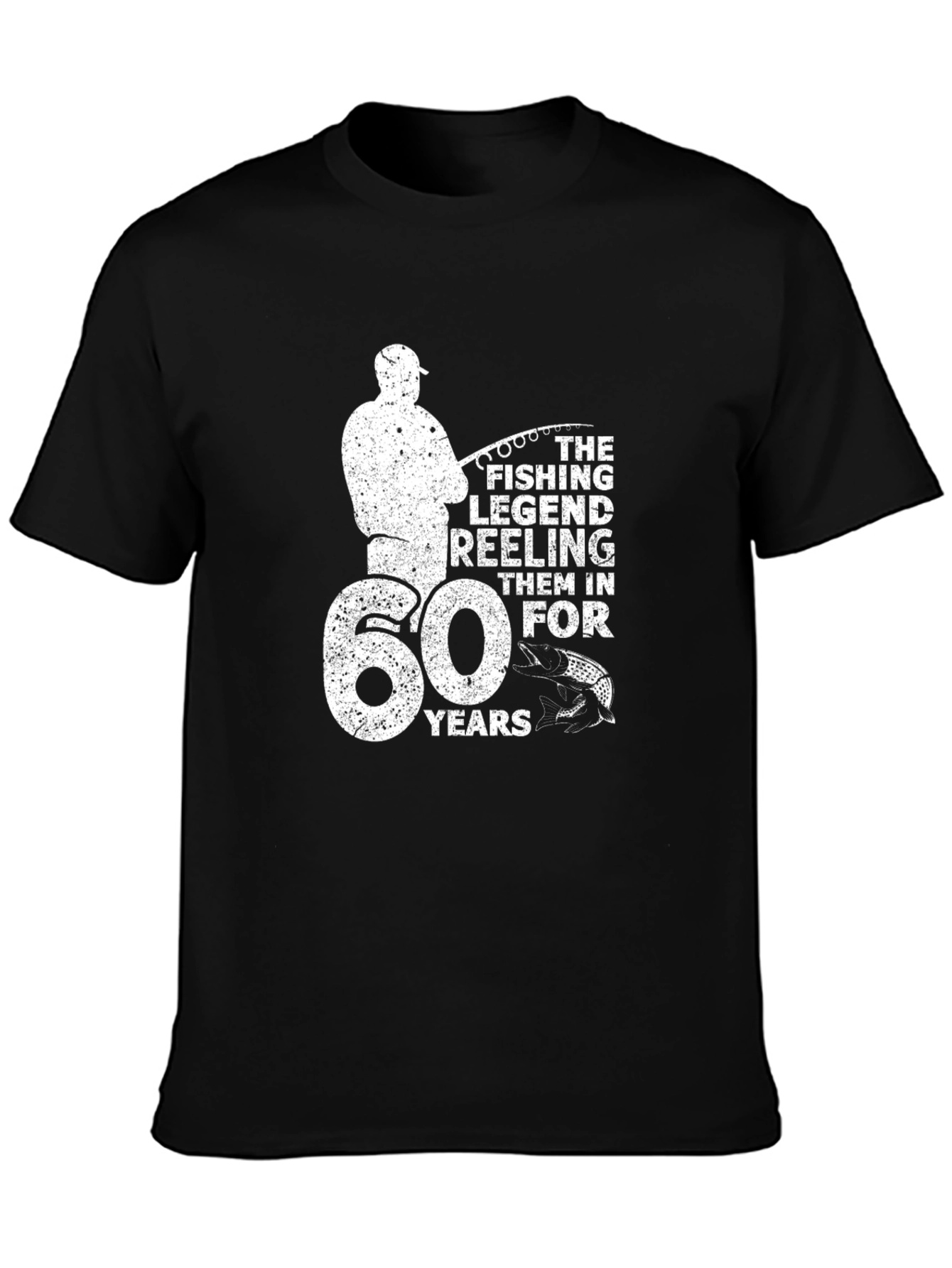 60 Years Fishing Legend T-Shirt