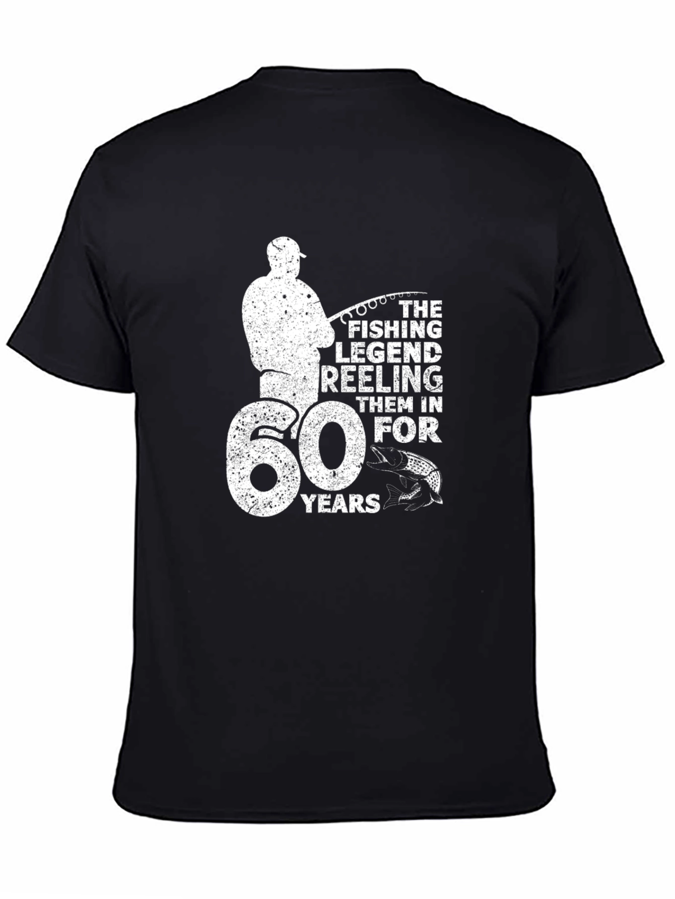 60 Years Fishing Legend T-Shirt
