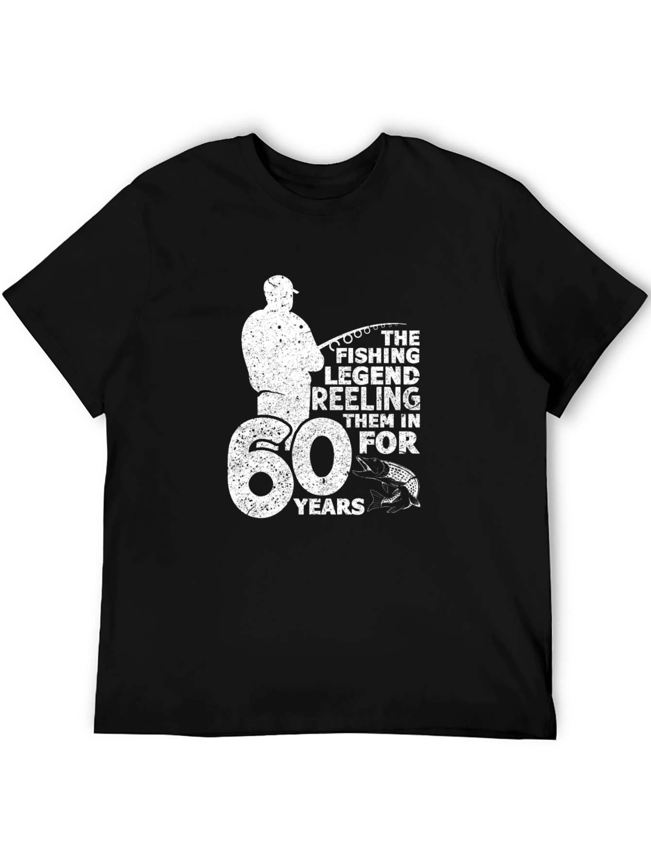60 Years Fishing Legend T-Shirt