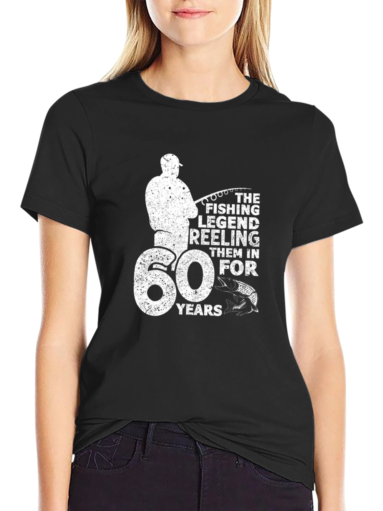 60 Years Fishing Legend T-Shirt
