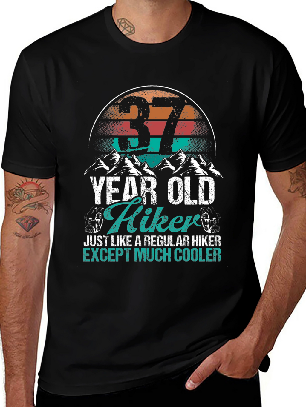 37 Year Old Hiker T-Shirt