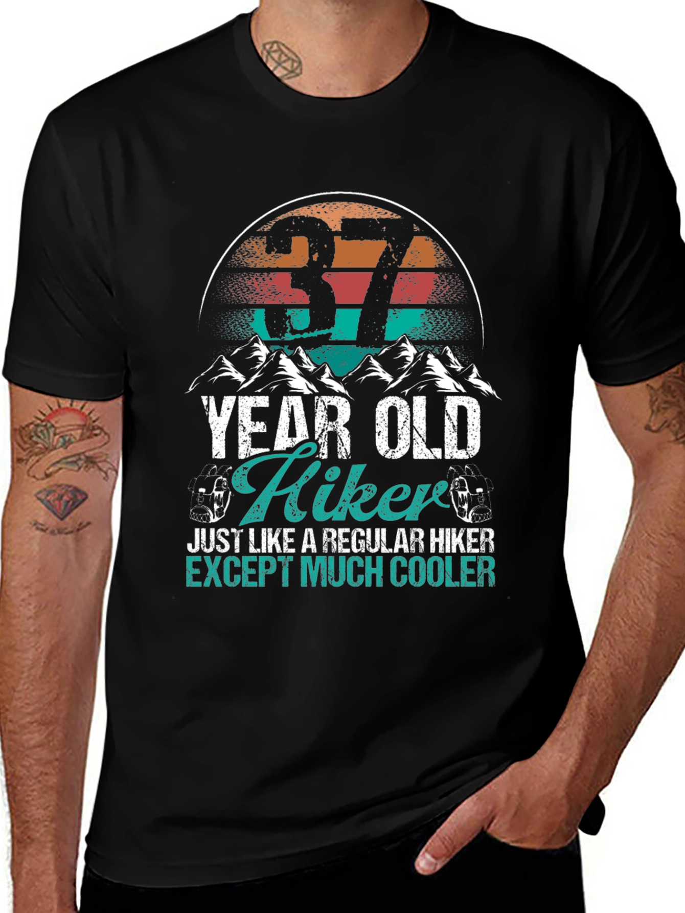 37 Year Old Hiker T-Shirt
