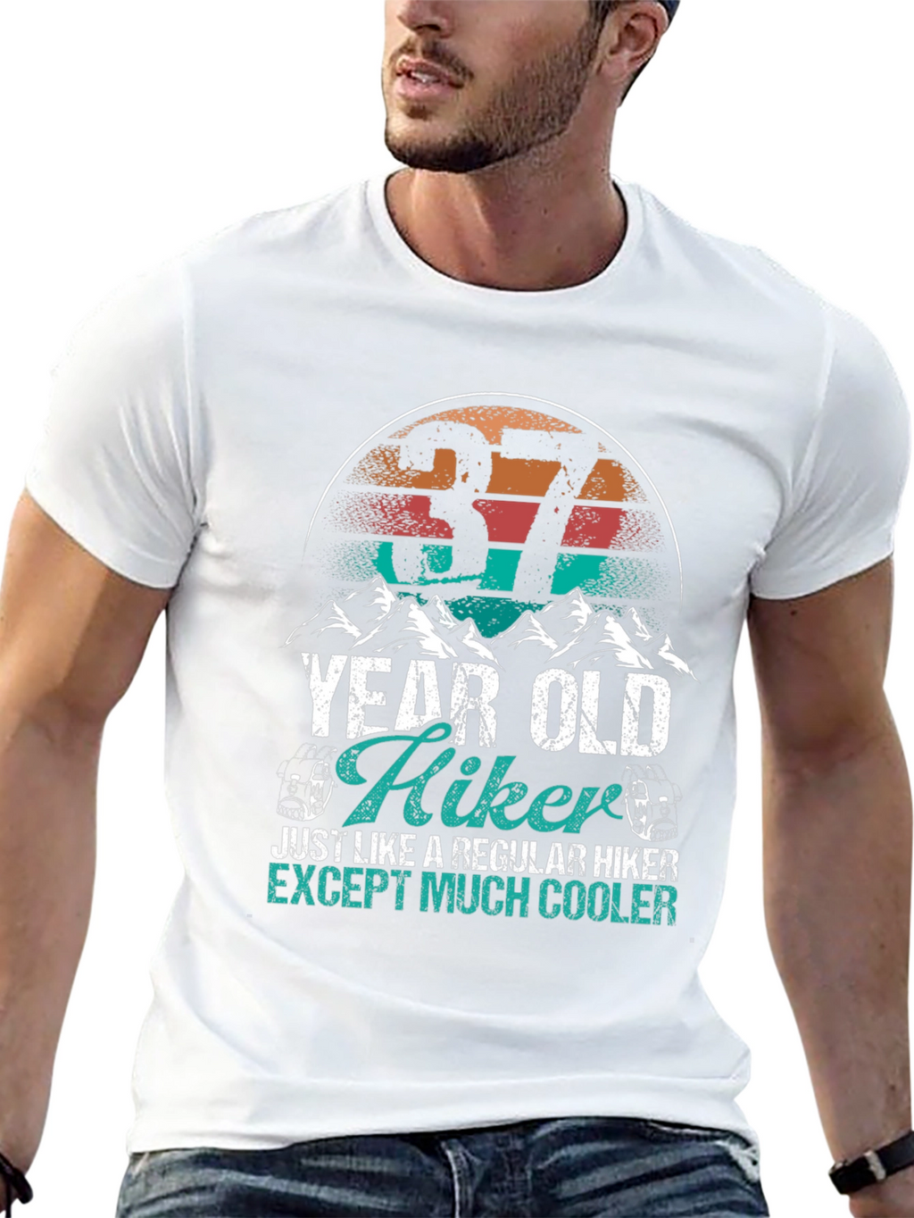 37 Year Old Hiker T-Shirt
