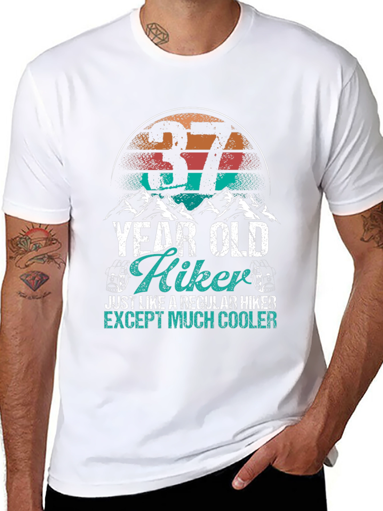 37 Year Old Hiker T-Shirt