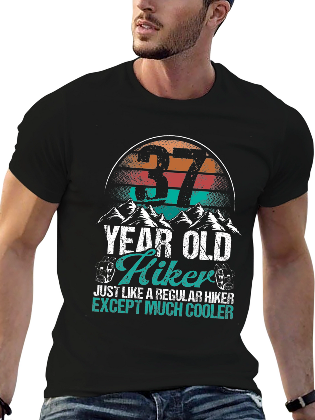 37 Year Old Hiker T-Shirt