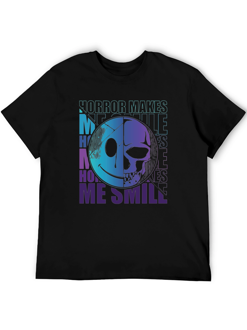 Horror Makes Me Smile Graphic Tee