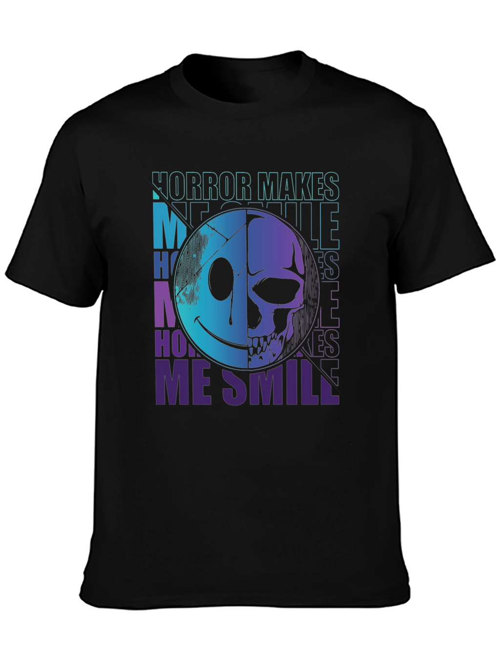 Horror Makes Me Smile Graphic Tee