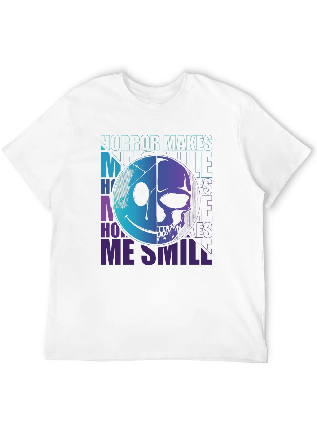 Horror Makes Me Smile Graphic Tee