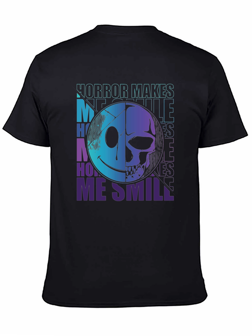 Horror Makes Me Smile Graphic Tee