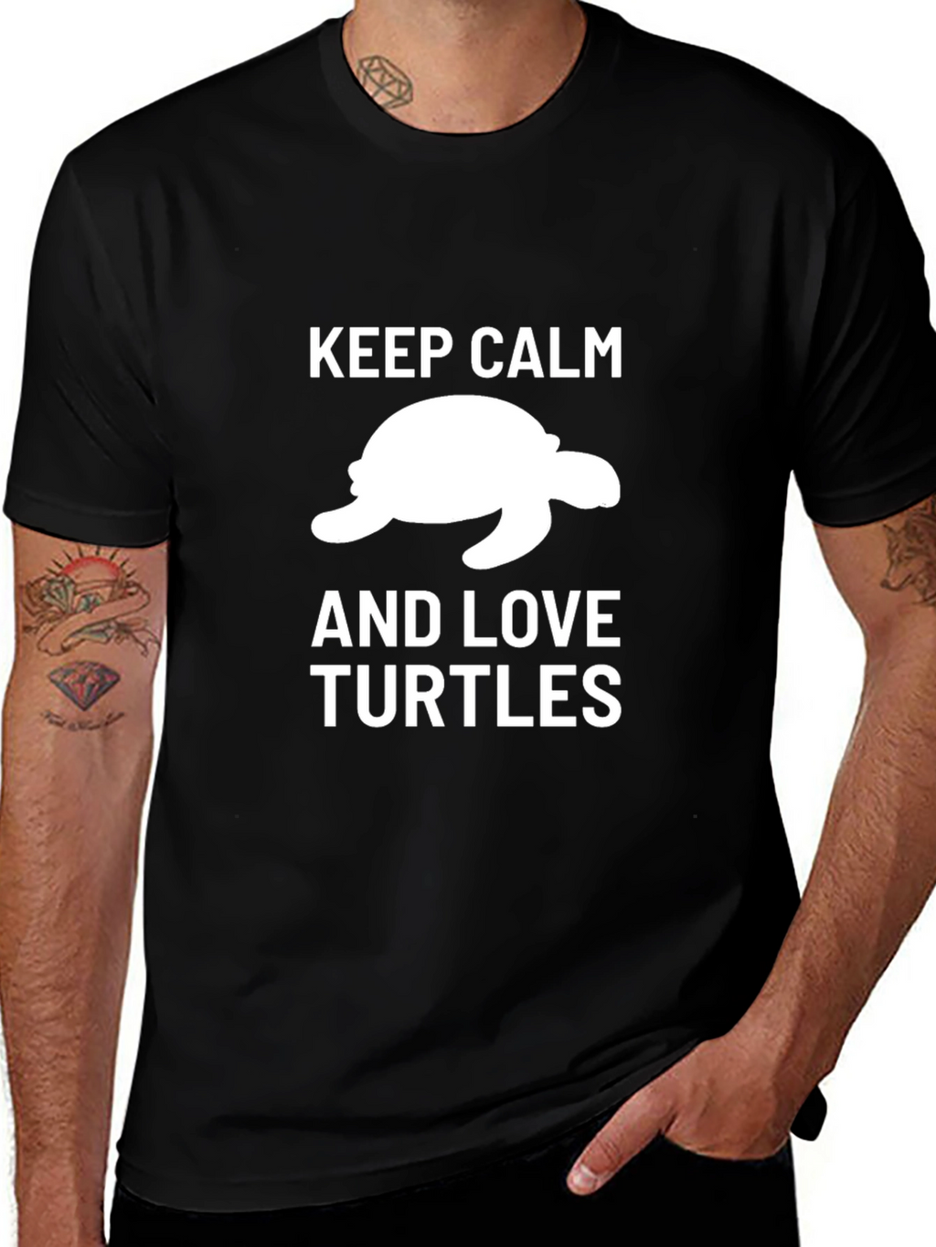 Keep Calm and Love Turtles T-Shirt