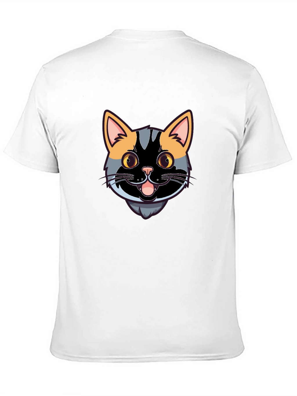 Cool Cat Graphic Tee - Black Casual Shirt