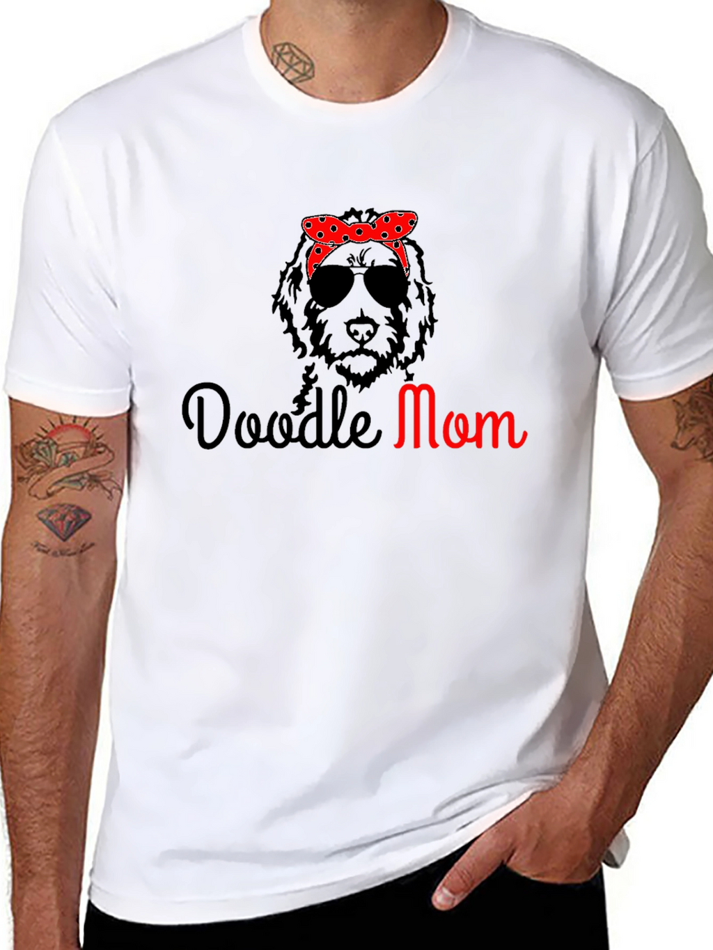 Doodle Mom T-Shirt - Cute Dog Lover Tee