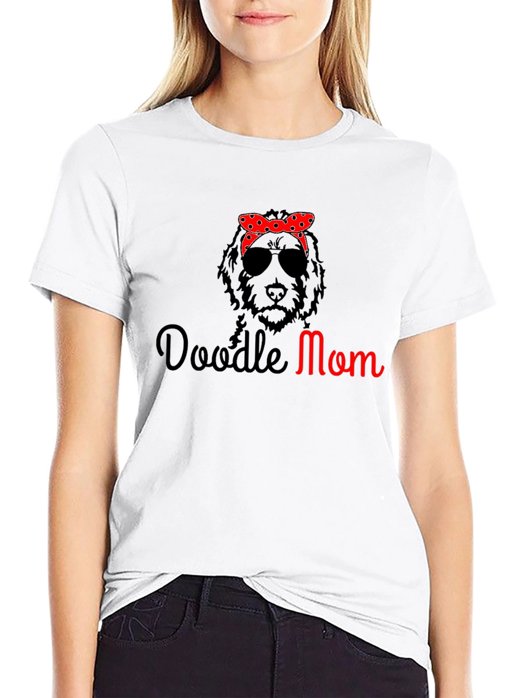 Doodle Mom T-Shirt - Cute Dog Lover Tee